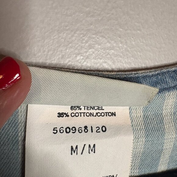 Vintage button down denim maxi dress - Picture 4 of 5